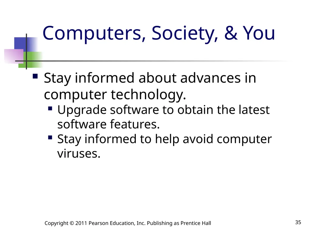 Computers Are Your Future Eleventh Edition Chapter - slide 35 of 39