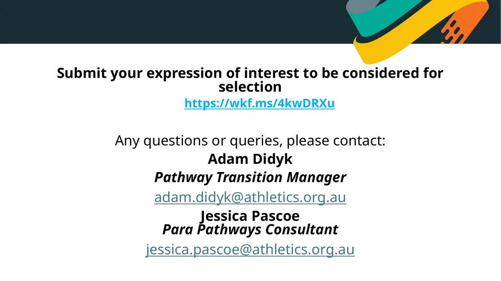 PATHWAYS TRANSITION PROGRAM 2025 WHAT IS PTP? - slide 13 of 14