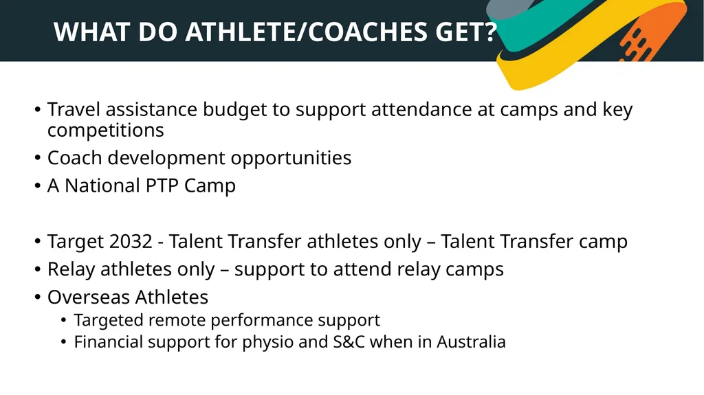 PATHWAYS TRANSITION PROGRAM 2025 WHAT IS PTP? - slide 7 of 14