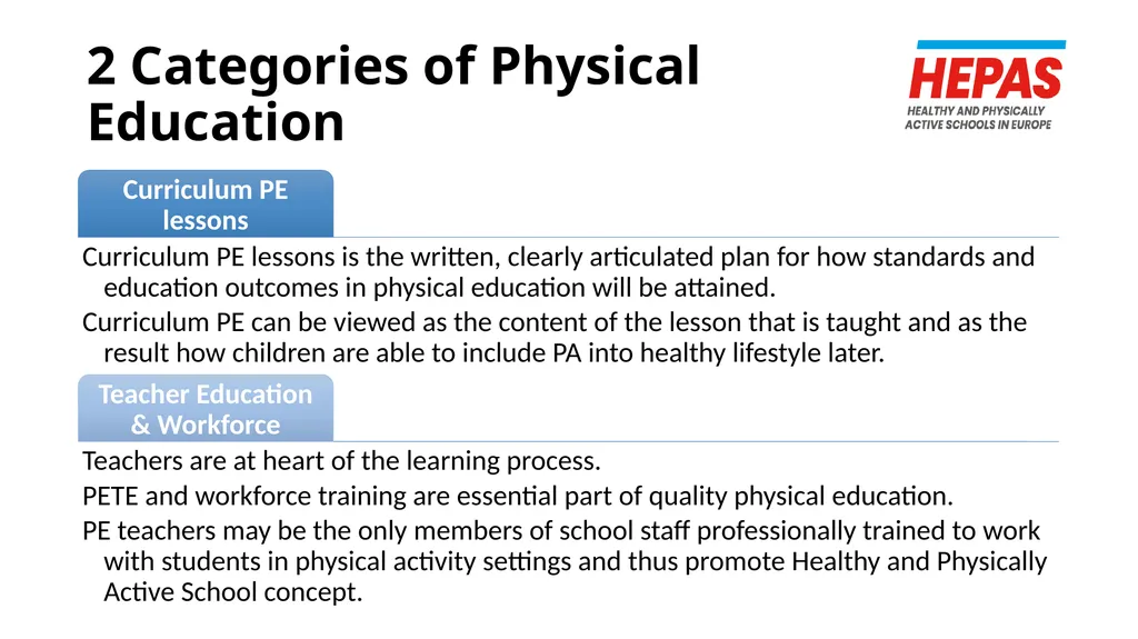 Physical Education Physical education is - slide 3 of 6