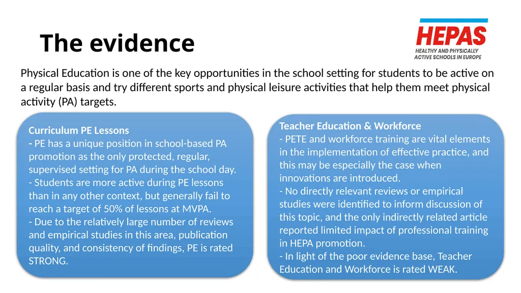 Physical Education Physical education is - slide 4 of 6