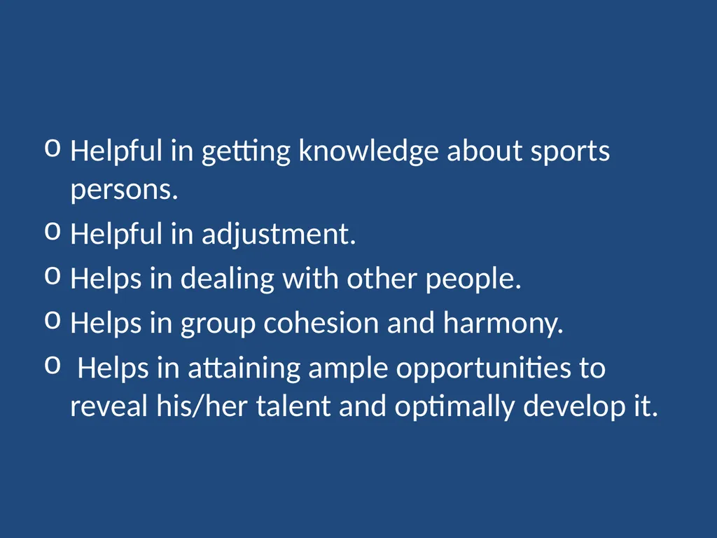 Sociological aspect of physical education Meaning - slide 7 of 9