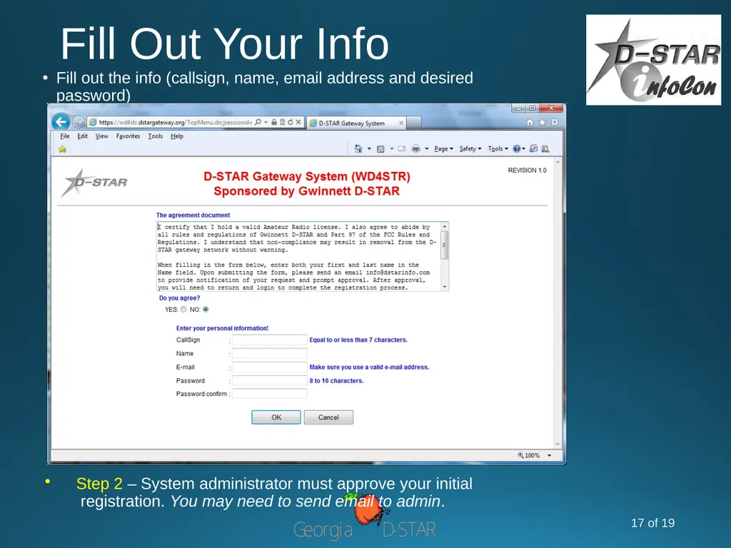 D-STAR InfoCon 2014 at Dayton Hamvention Part 1 – - slide 17 of 19