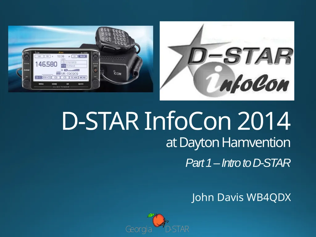 D-STAR InfoCon 2014 at Dayton Hamvention Part 1 –