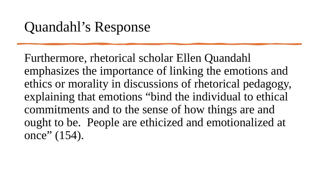 Giving Emotion Its Due: An Ethically Based - slide 9 of 30