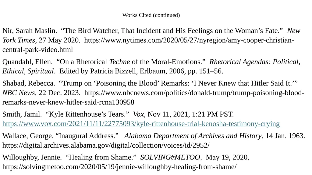 Giving Emotion Its Due: An Ethically Based - slide 29 of 30