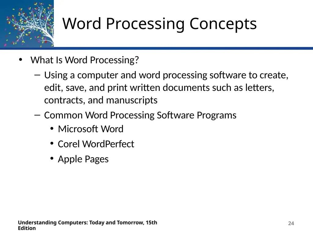 Deborah Morley Charles S. Parker 15th Edition - slide 24 of 67