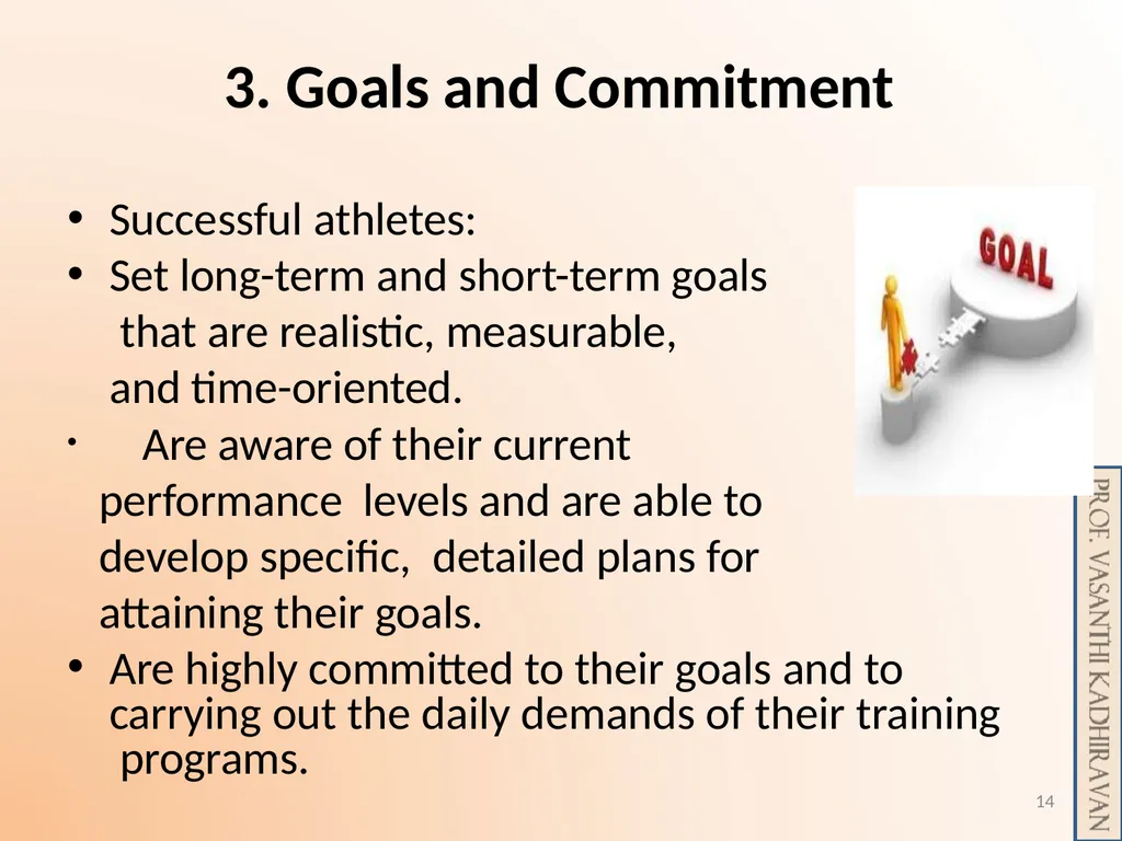 Psychological Skill Training for Enhancing Sports - slide 14 of 29