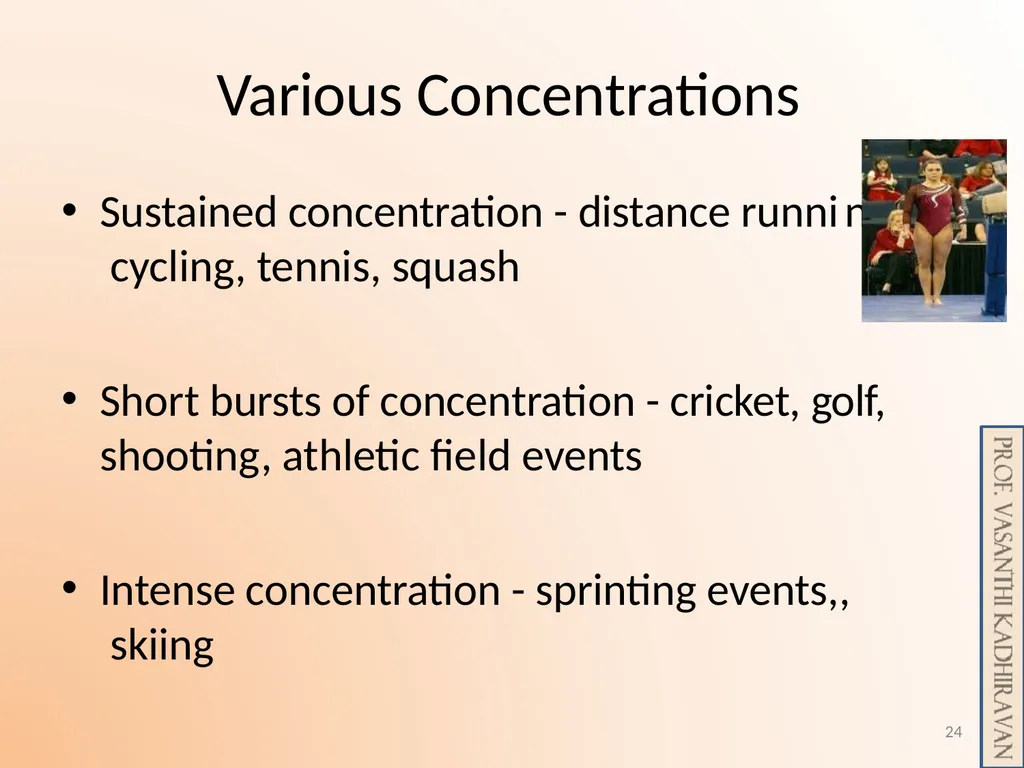 Psychological Skill Training for Enhancing Sports - slide 24 of 29
