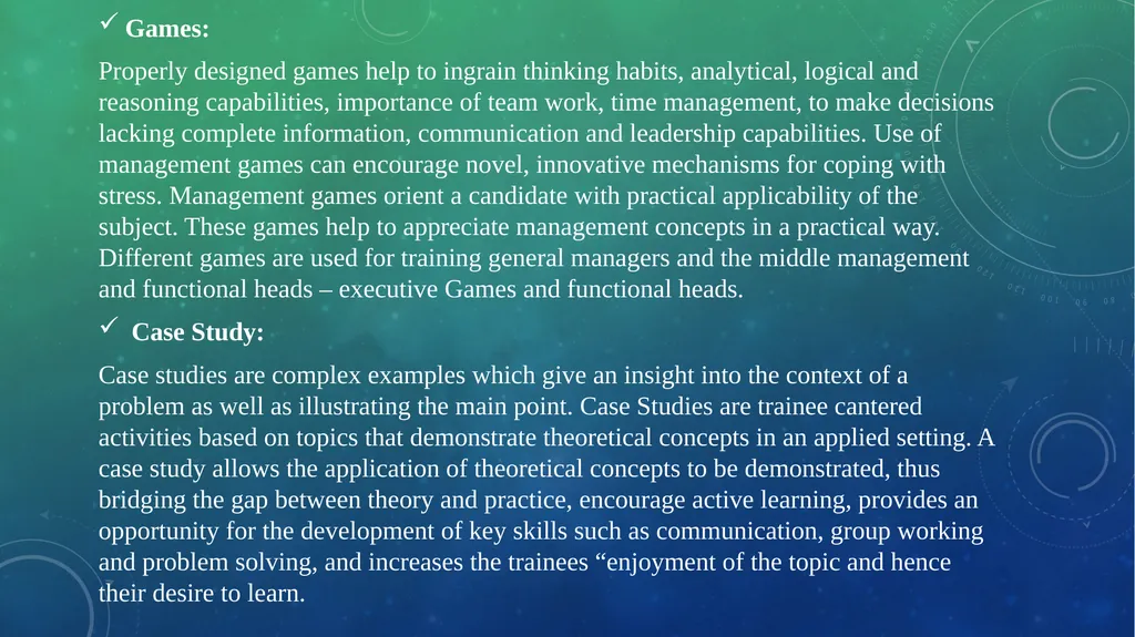 Human resource management training M. ABDUL - slide 14 of 16