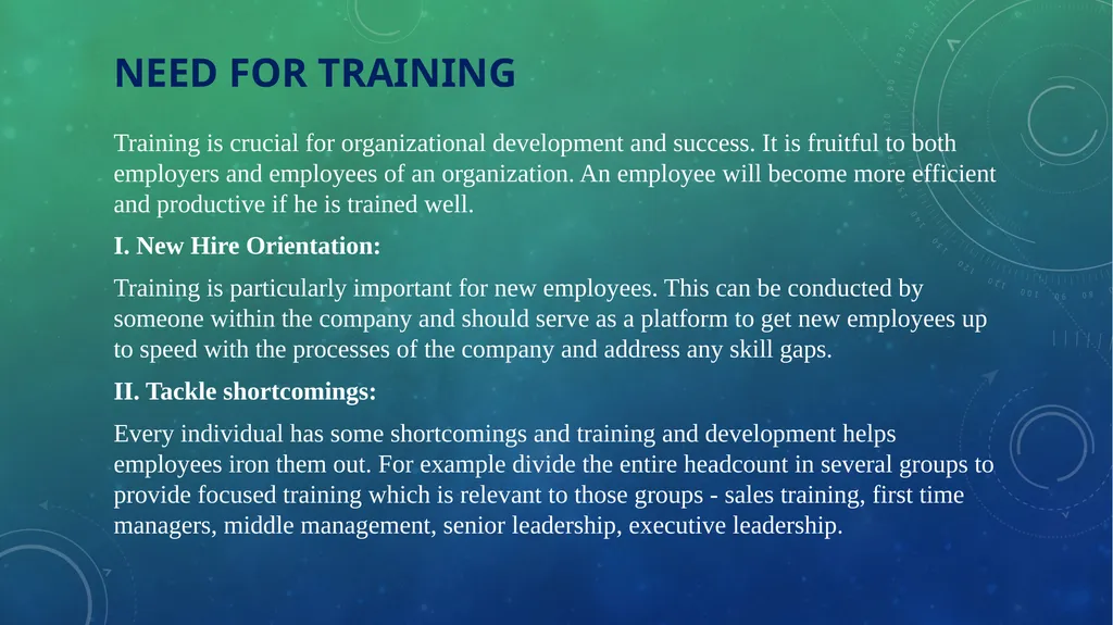 Human resource management training M. ABDUL - slide 3 of 16