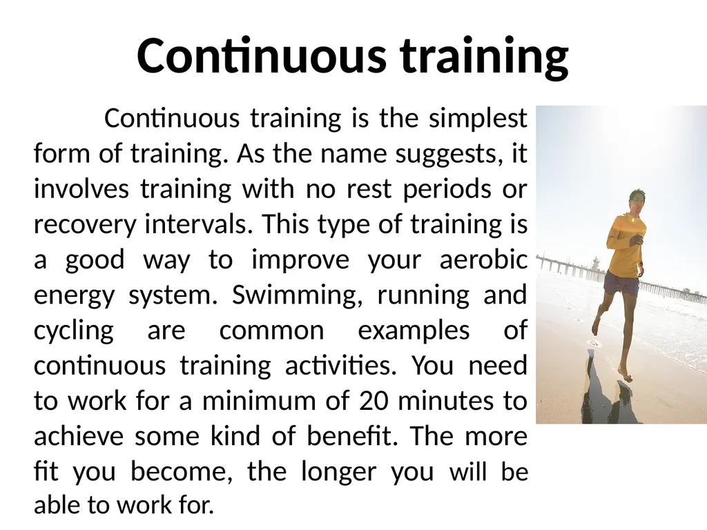 TRAINING METHOD TRAINING METHOD: Circuit Training - slide 15 of 24