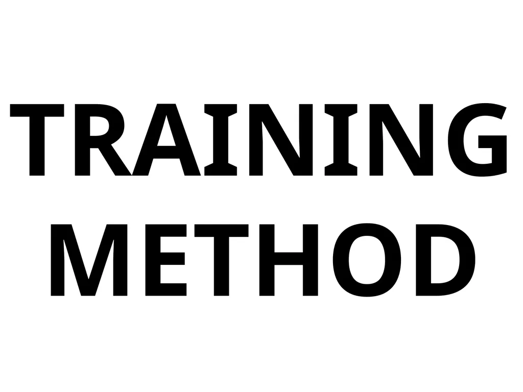 TRAINING METHOD TRAINING METHOD: Circuit Training - slide 1 of 24