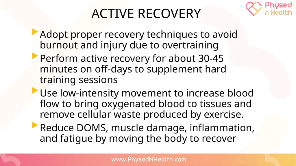 PERSONAL STRENGTH TRAINING PLAN LEQ: Can I apply - slide 10 of 34