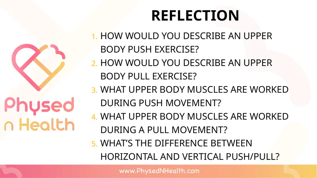 PERSONAL STRENGTH TRAINING PLAN LEQ: Can I apply - slide 28 of 34