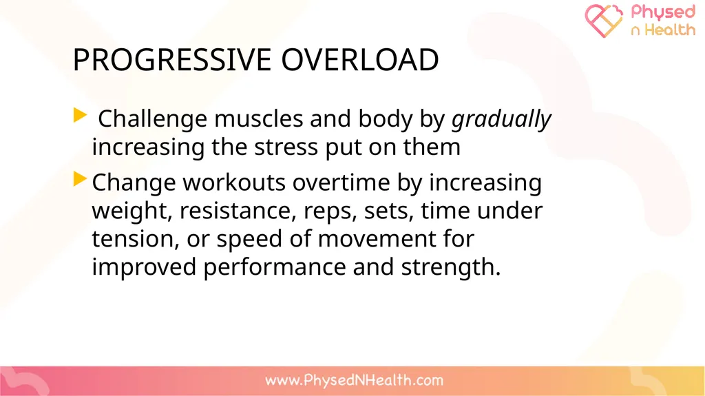 PERSONAL STRENGTH TRAINING PLAN LEQ: Can I apply - slide 3 of 34