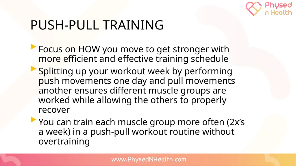 PERSONAL STRENGTH TRAINING PLAN LEQ: Can I apply - slide 17 of 34