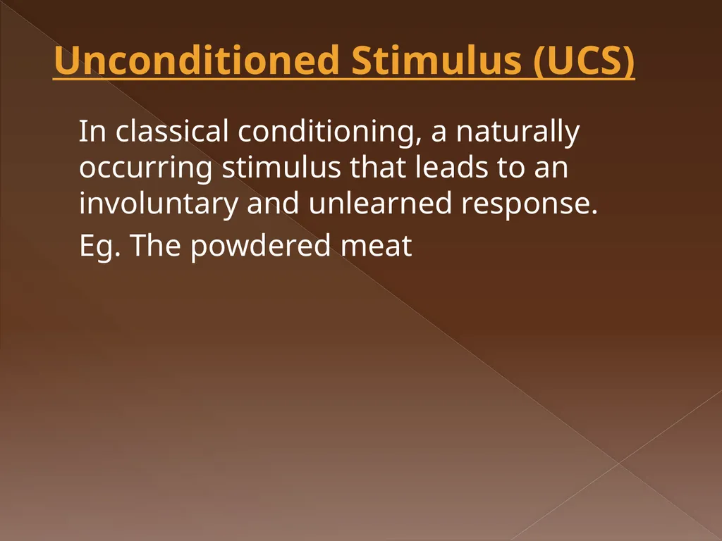 Classical Conditioning Learning Learning is a key - slide 15 of 30
