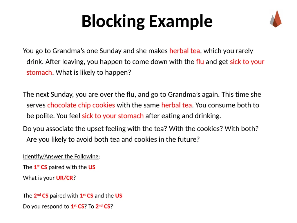 Conditioning and Learning [Professor Name] [Class - slide 38 of 42
