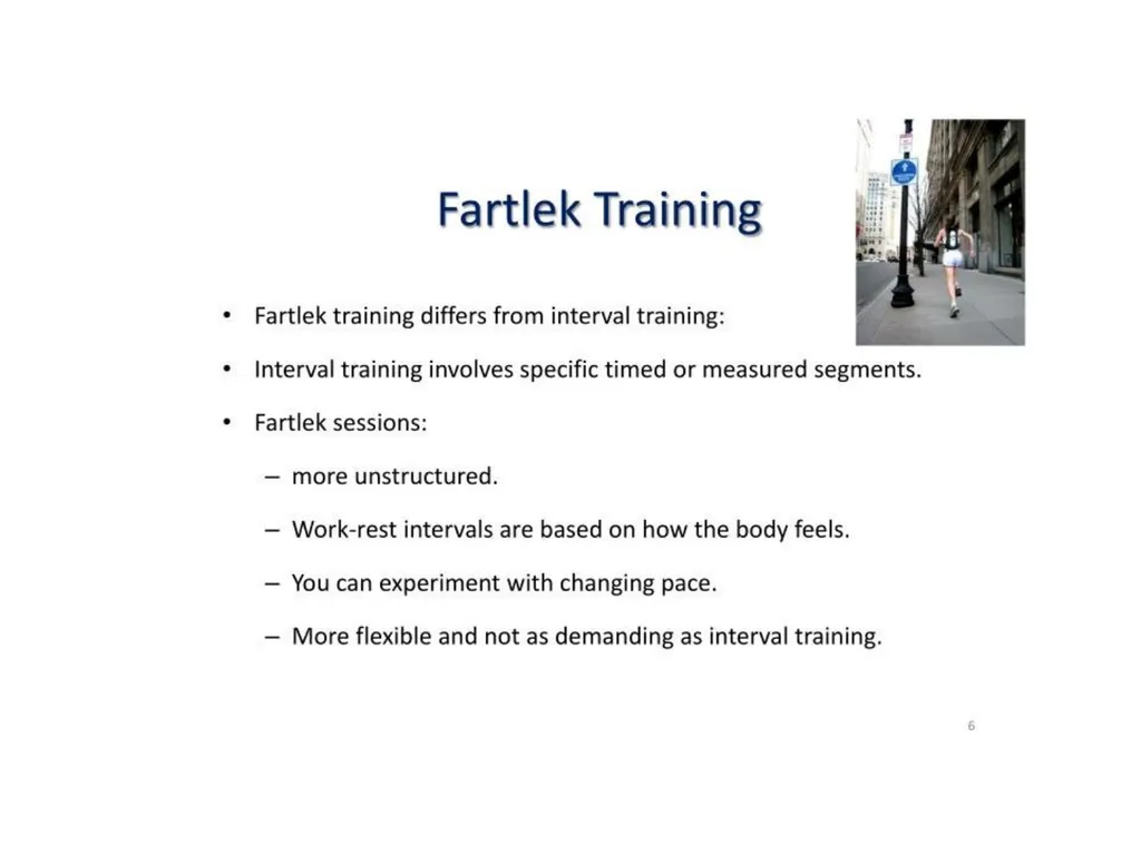 Fartlek Training Dr. Sravan Kumar Yadav Assistant - slide 5 of 10