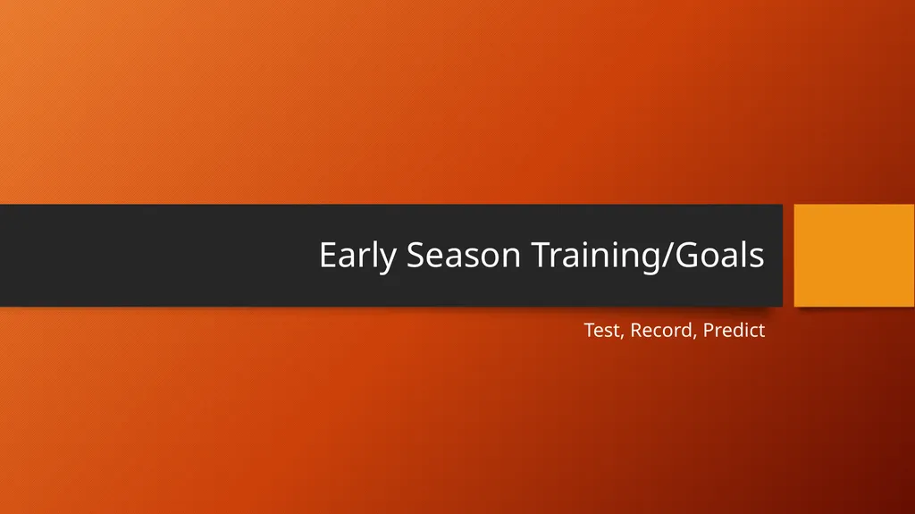 400m and 4x400m Training How to create an - slide 19 of 34