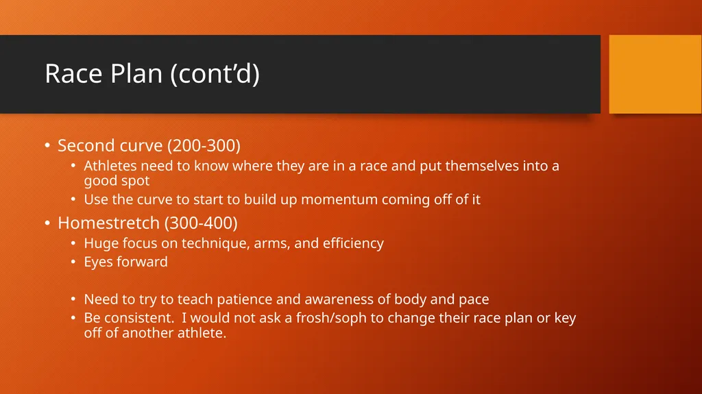 400m and 4x400m Training How to create an - slide 28 of 34
