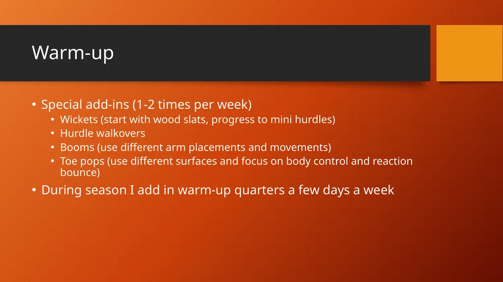 400m and 4x400m Training How to create an - slide 13 of 34