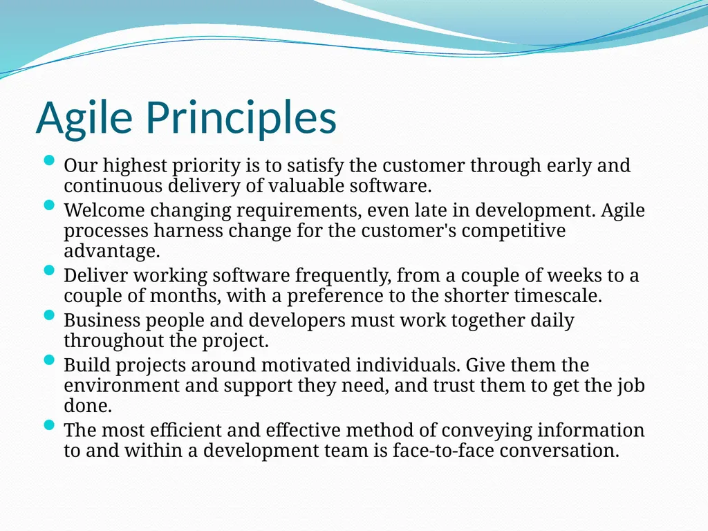 Measuring Agility How Agile Are You? Larry Apke - slide 8 of 12