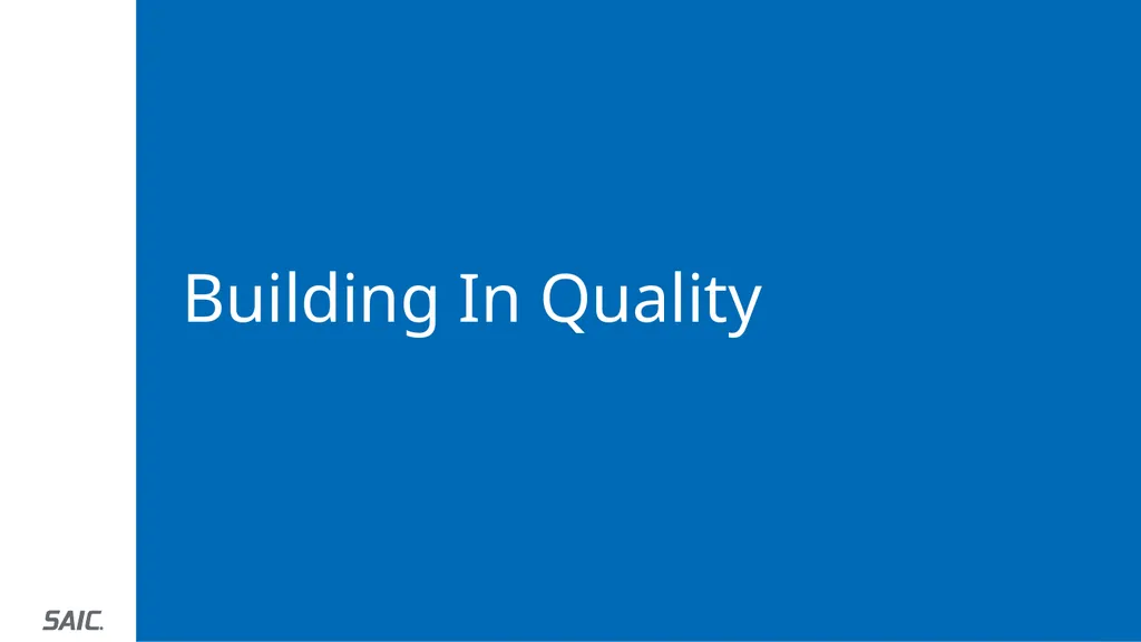 Agility Moving Quickly and Adapting to Change - slide 11 of 19