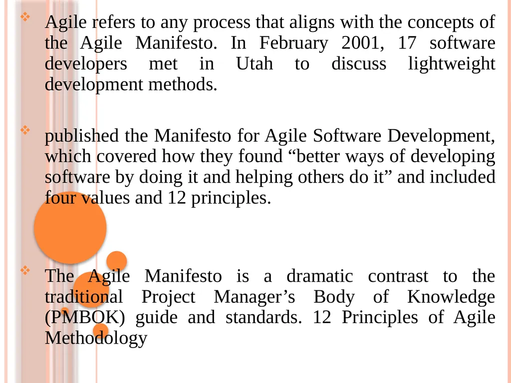 JIT1002 AGILE METHODOLOGIES JIT1002 AGILE - slide 10 of 33