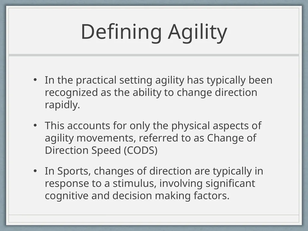 Reactive Agility Staying One Step Ahead of the - slide 2 of 19
