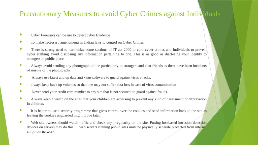 Topic : Cybercrime Ravinder Kumar Mehra AP-CSE - slide 14 of 18