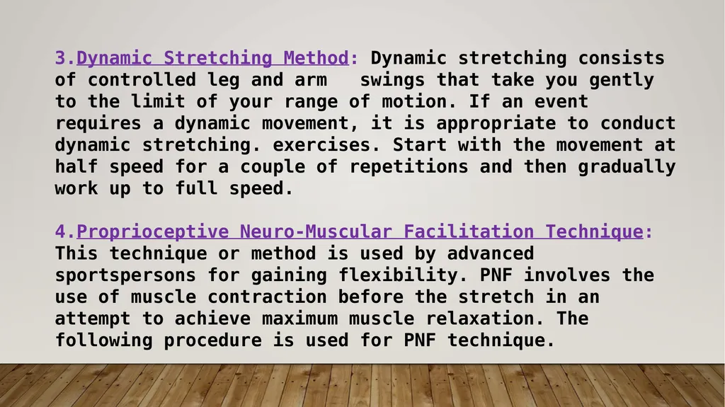 Flexibility Flexibility It is the ability of - slide 6 of 8