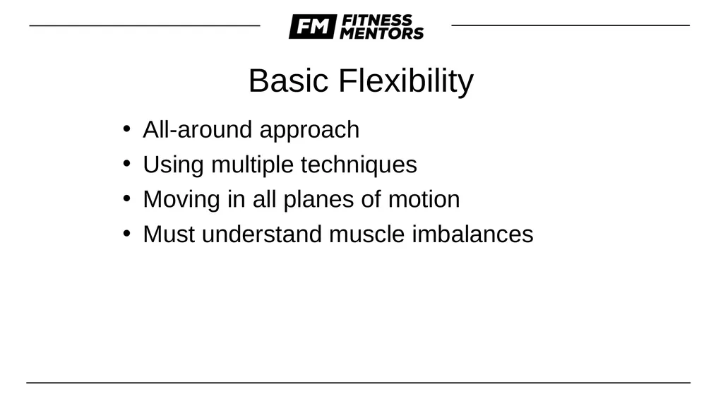 Chapter 7 Incorporating Flexibility into your - slide 5 of 18