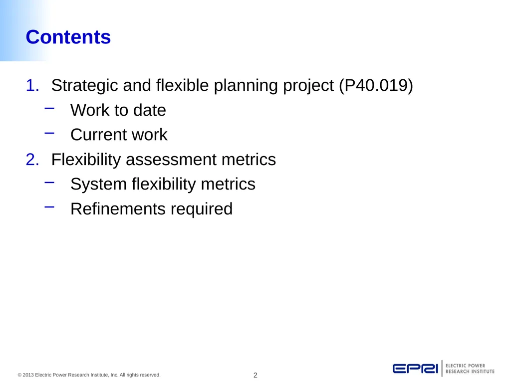 Aidan Tuohy Sr. Project Engineer NWPCC Flexibility - slide 2 of 15
