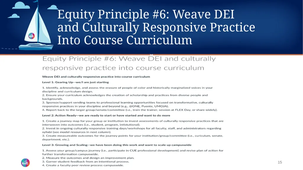 Balancing Flexibility and Compliance in the COR - slide 15 of 17