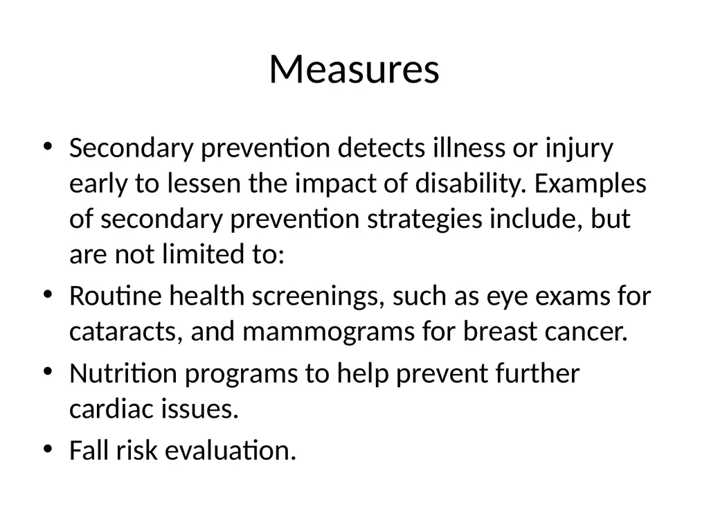 Disability Prevention Dr Digvijay Sharma School of - slide 13 of 21