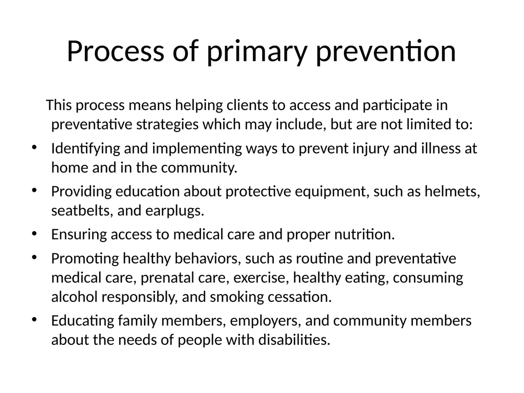 Disability Prevention Dr Digvijay Sharma School of - slide 8 of 21