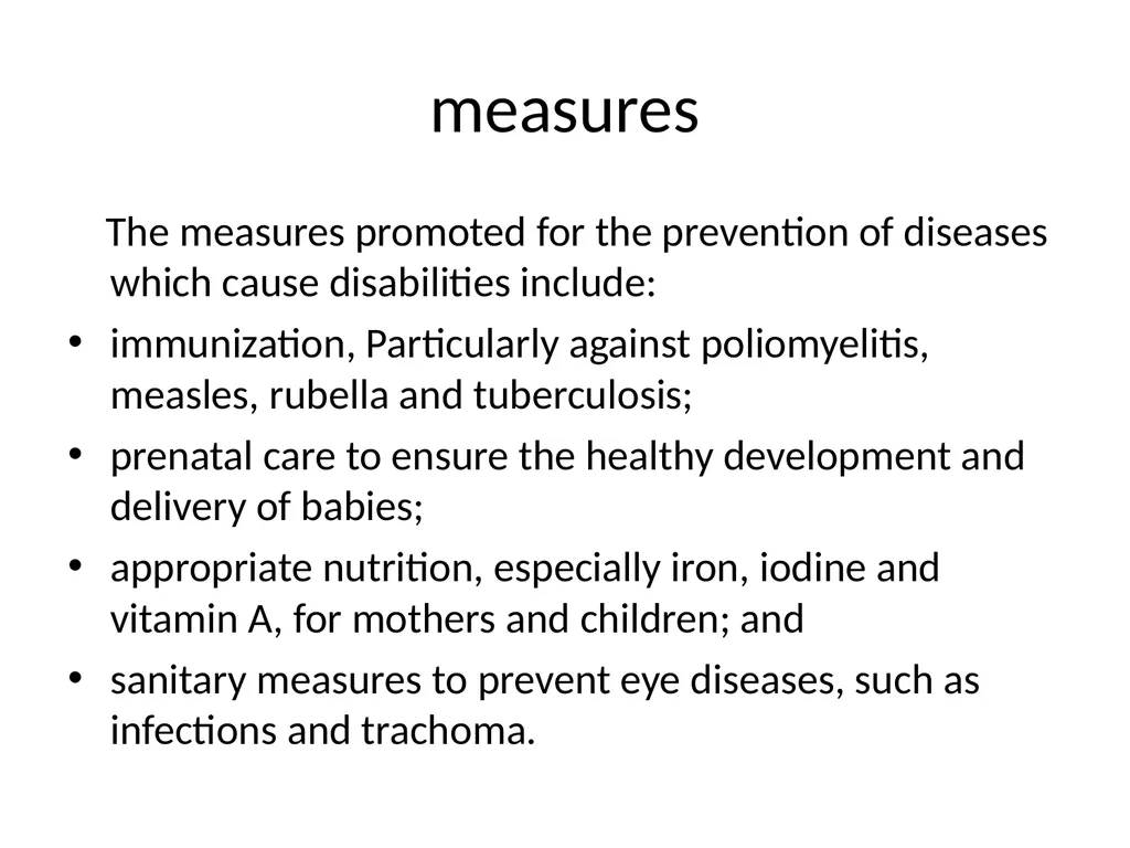 Disability Prevention Dr Digvijay Sharma School of - slide 9 of 21