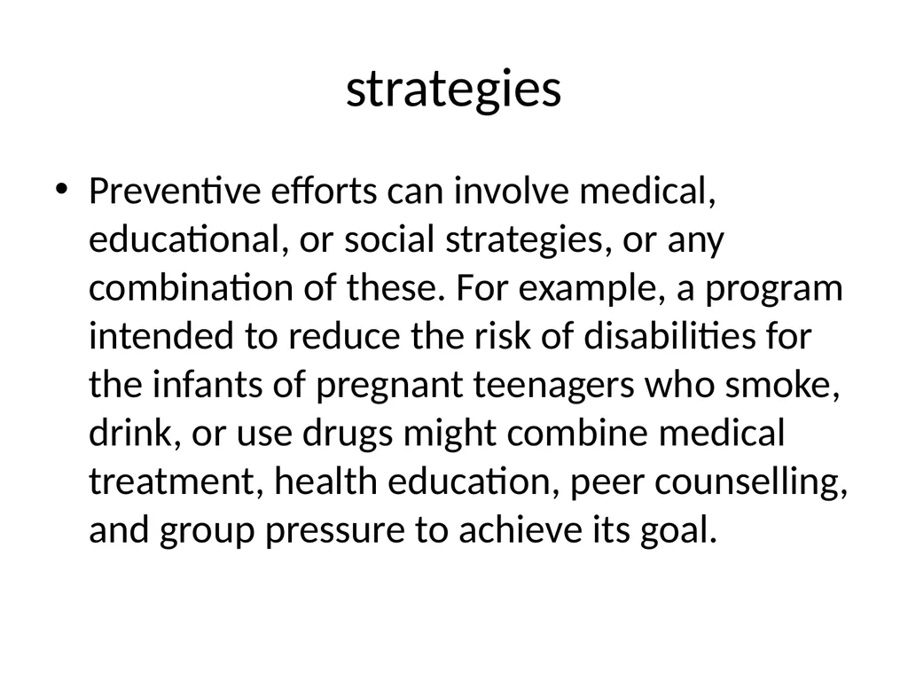 Disability Prevention Dr Digvijay Sharma School of - slide 7 of 21