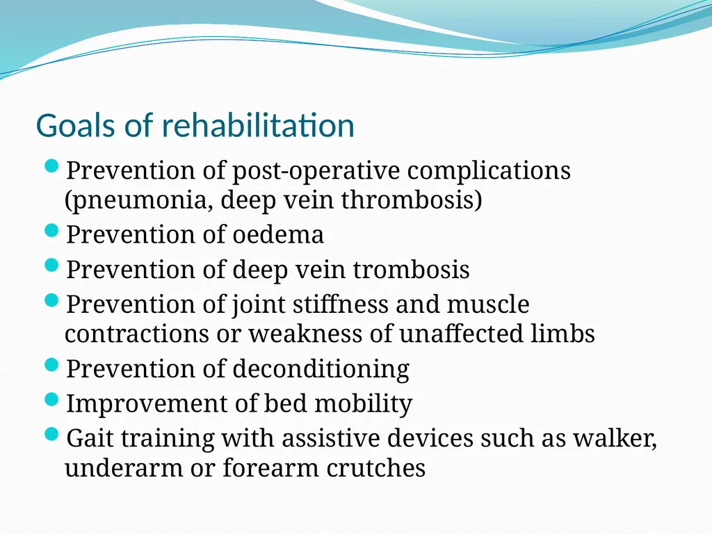 Physical Therapy After Upper Leg Injuries Mgr. - slide 15 of 60