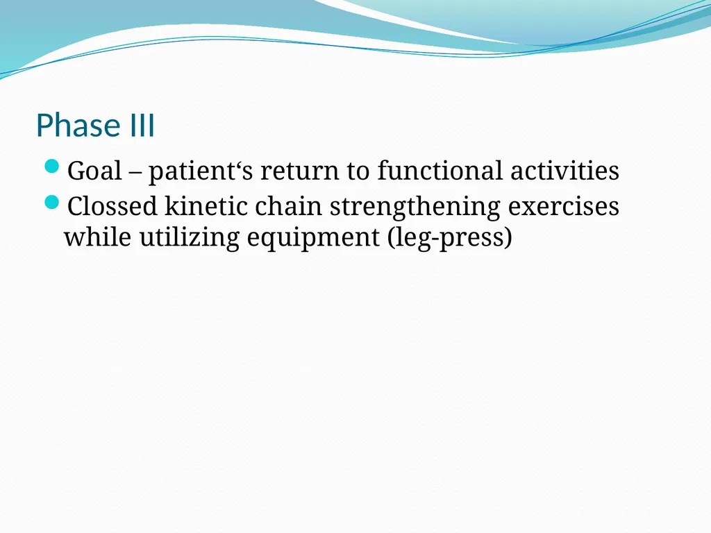 Physical Therapy After Upper Leg Injuries Mgr. - slide 46 of 60