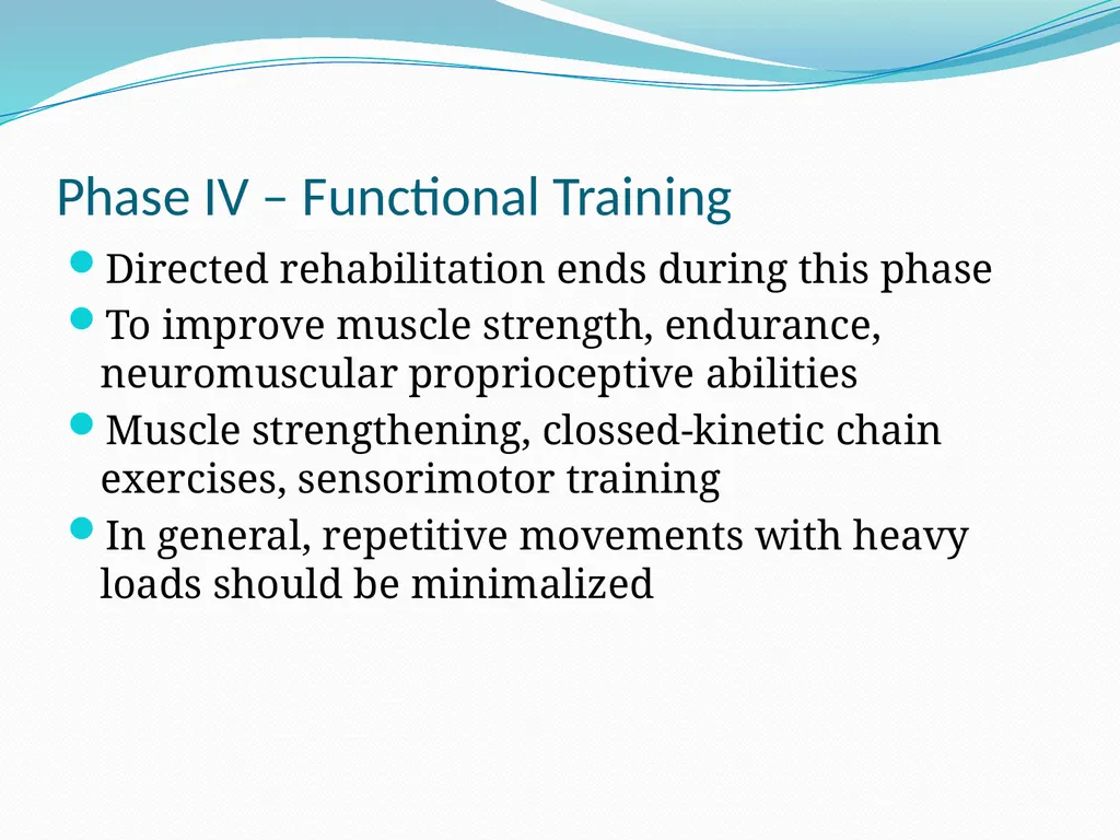 Physical Therapy After Upper Leg Injuries Mgr. - slide 40 of 60