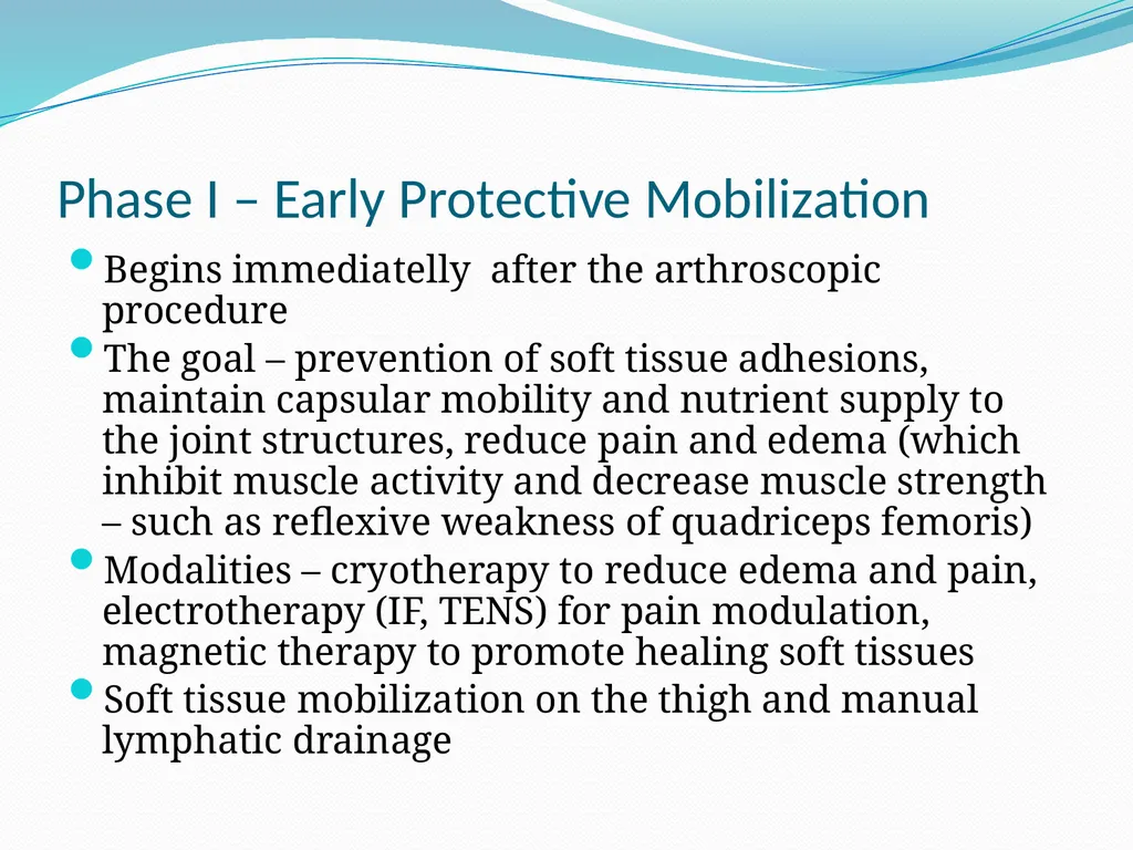 Physical Therapy After Upper Leg Injuries Mgr. - slide 34 of 60