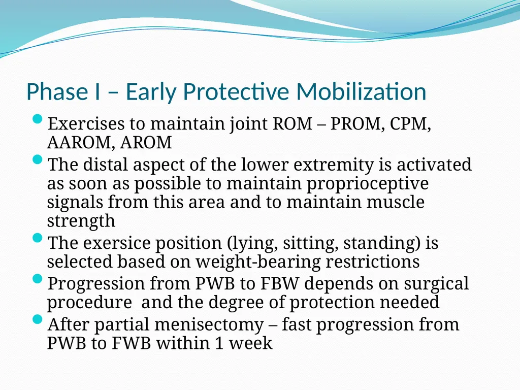 Physical Therapy After Upper Leg Injuries Mgr. - slide 35 of 60