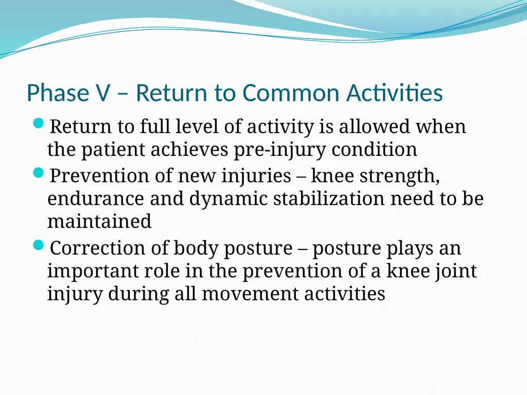Physical Therapy After Upper Leg Injuries Mgr. - slide 41 of 60