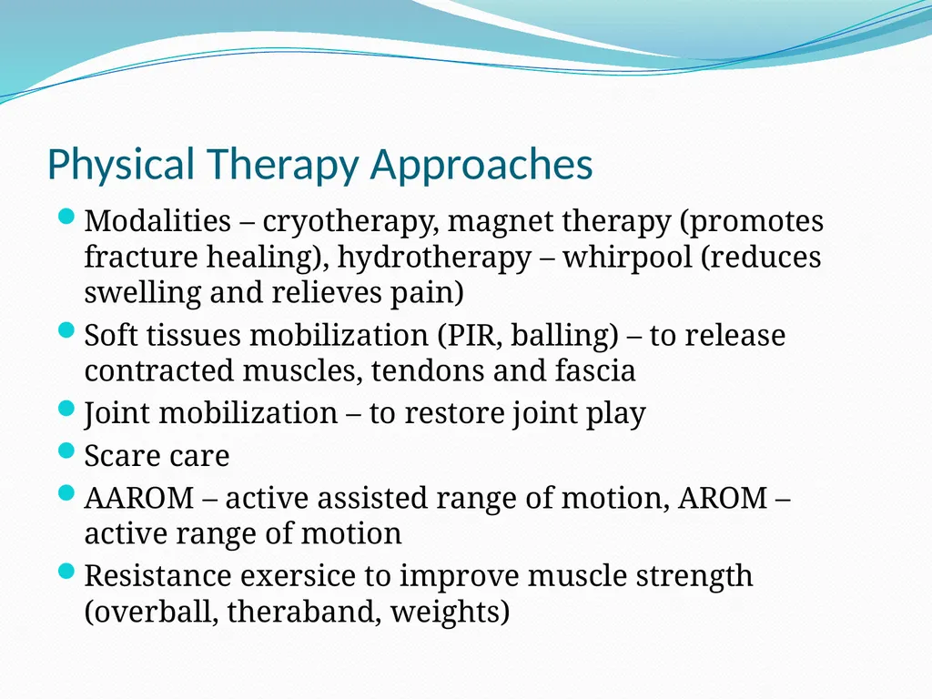 Physical Therapy After Upper Leg Injuries Mgr. - slide 22 of 60