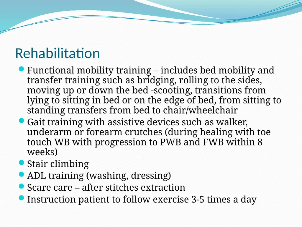 Physical Therapy After Upper Leg Injuries Mgr. - slide 30 of 60