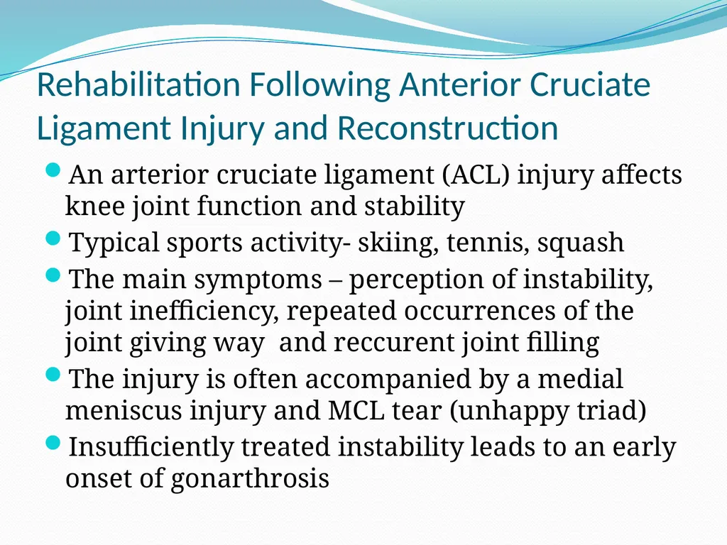 Physical Therapy After Upper Leg Injuries Mgr. - slide 47 of 60