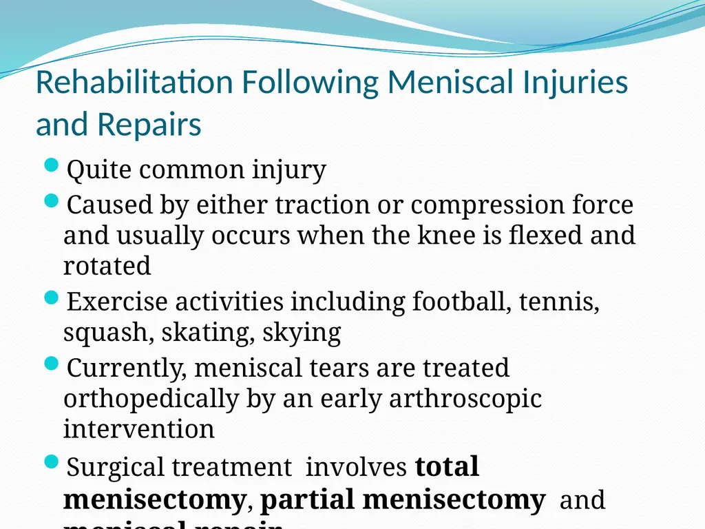 Physical Therapy After Upper Leg Injuries Mgr. - slide 32 of 60